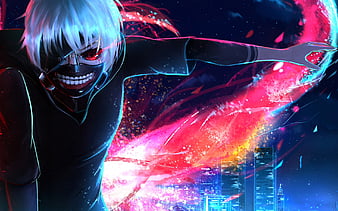 Tokyo Ghoul Wallpaper Kaneki Ken Fire by Lilzimm48 on DeviantArt