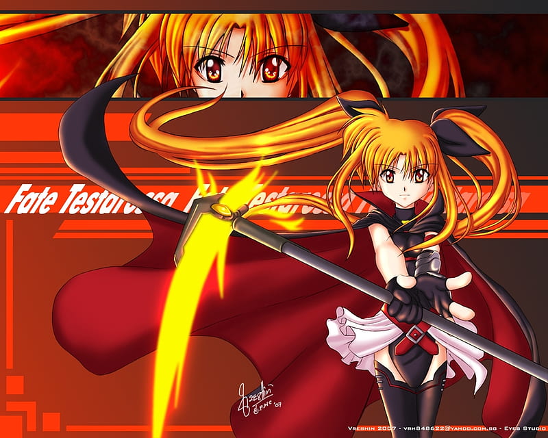 Anime Magical Girl Lyrical Nanoha Strikers HD Wallpaper Peakpx