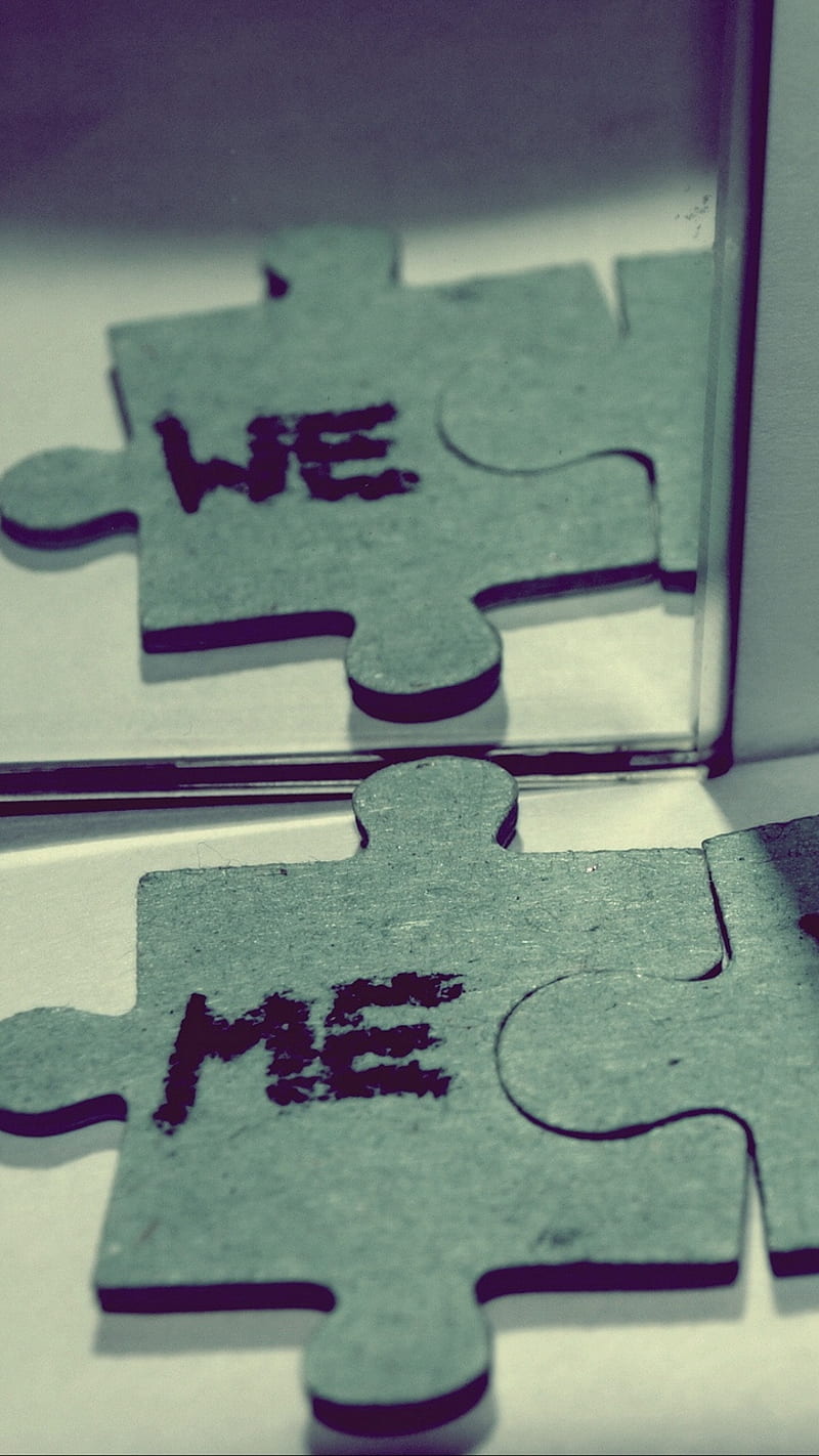 Its always We not Me, love, me, we, us, together, HD phone wallpaper