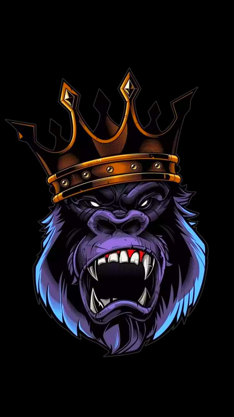 King Gorilla, HD phone wallpaper