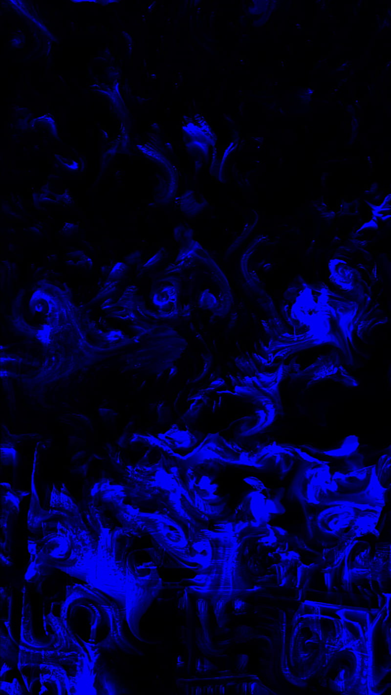 Blue Background, black, color, fire, hayatikdrgl, iphone, line, live, move, HD phone wallpaper