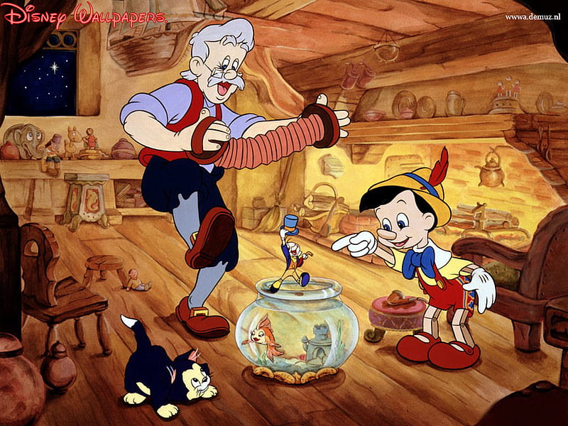 Pinocchio, Gipeto, pinocchio, gipeto, HD wallpaper