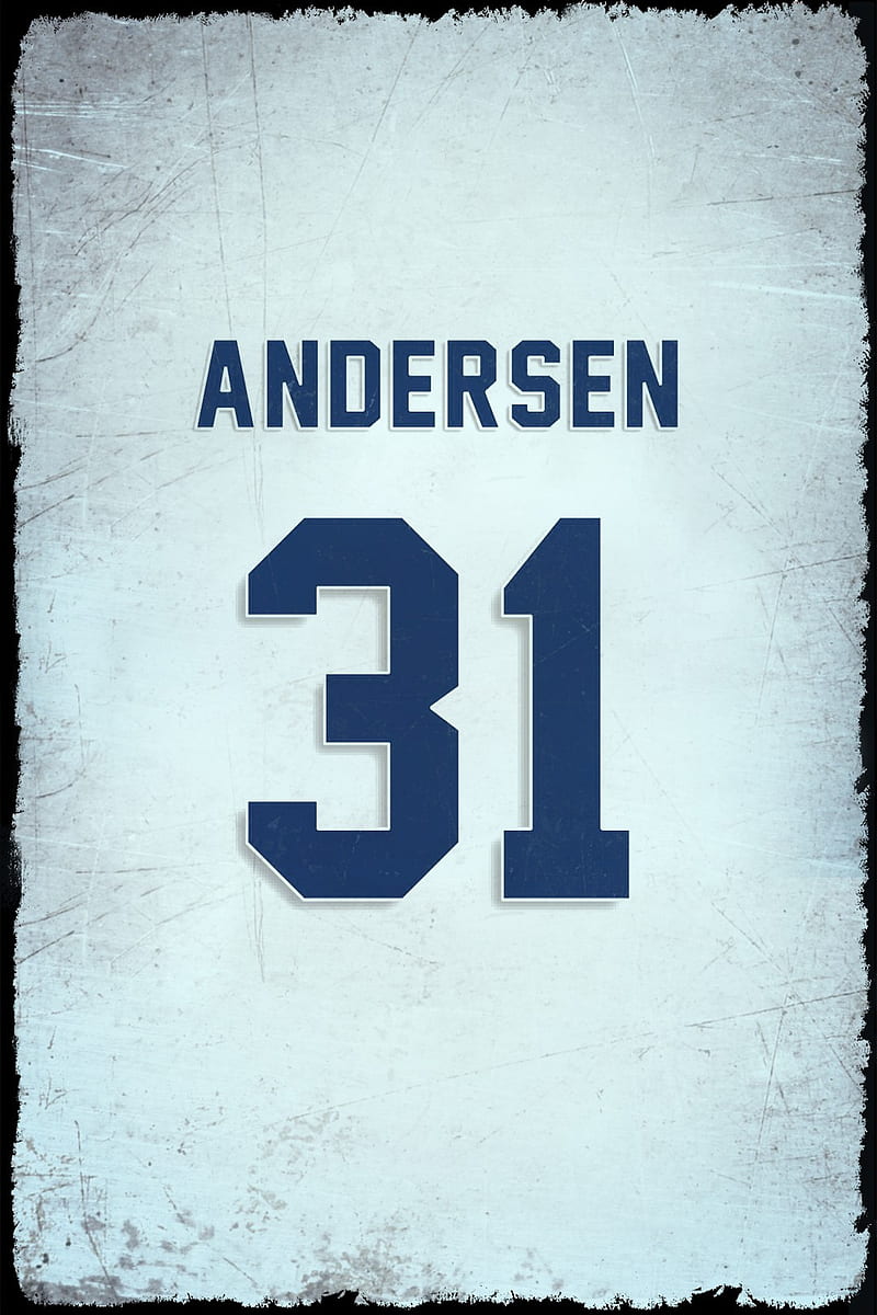 Frederik Andersen, freddie, toronto, maple, leafs, hockey, goalie, HD phone wallpaper