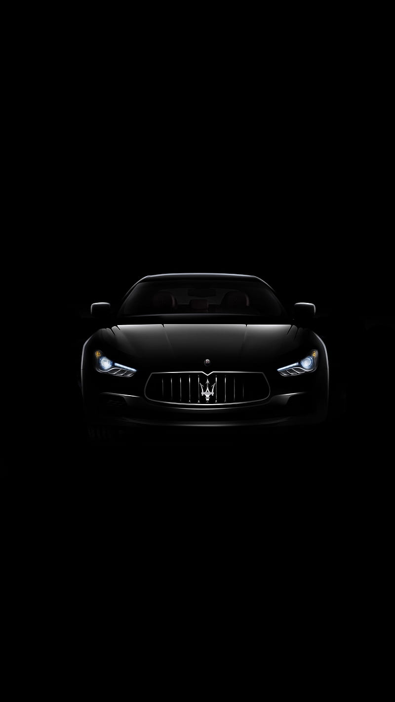Maserati Black Car Carros Ghibli Granturismo Led Levante Light Quattroporte Hd Mobile Wallpaper Peakpx