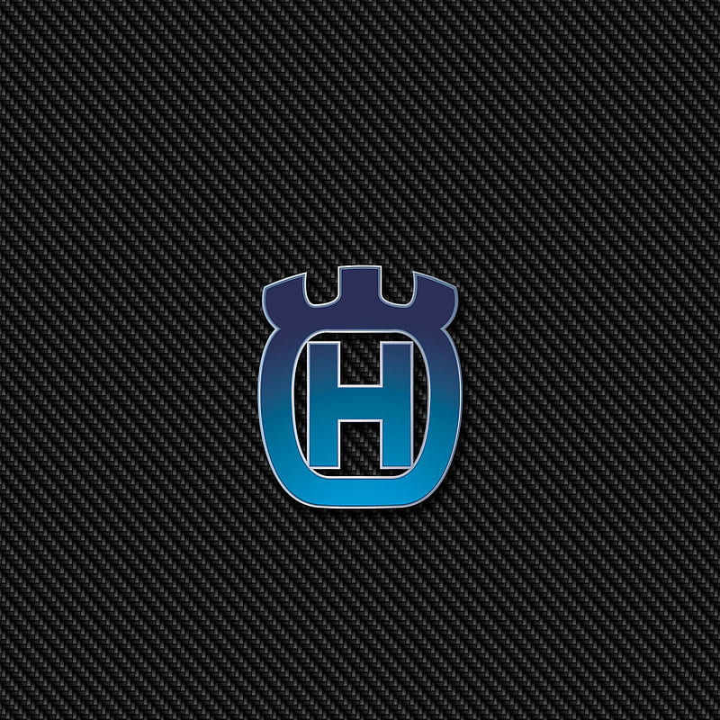 Husqvarna Carbon, badge, emblem, logo, HD phone wallpaper