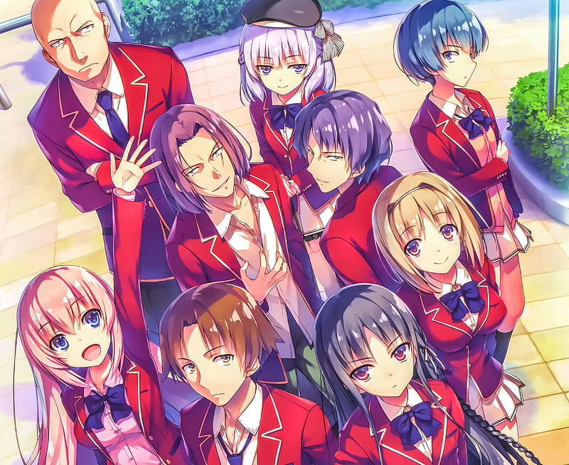 Classroom of the Elite Suzune Horikita Arisu Sakayanagi 4K