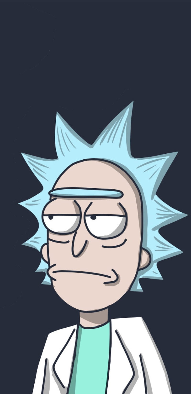 Rick and Morty black, blue, eyes, gray, green, white, HD phone wallpaper