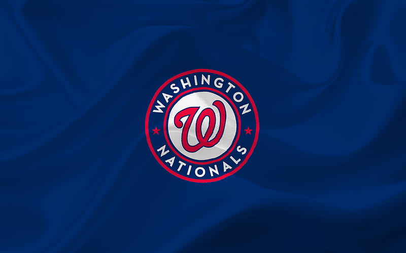 Washington Nationals, Baseball, USA, MLB, Emblem, logo, Major League Baseball, Washington, baseball team, HD wallpaper
