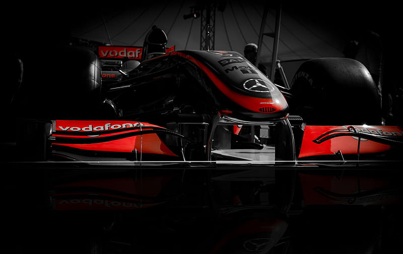 F1 Racing Car, f1, carros, track, racing, HD wallpaper