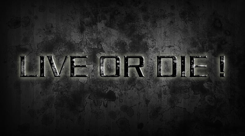 Live or Die, nature, entertainment, people, HD wallpaper