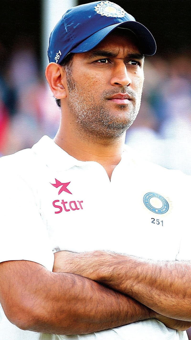 Dhoni In Test Cricket, dhoni , test cricket, batsman, wicket keeper, cap, ms dhoni, HD phone wallpaper