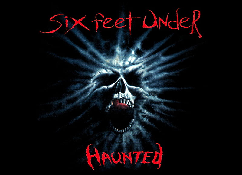 Six Feet Under - Haunted, metal, death, music, band, awesome, six feet under, death metal, HD wallpaper