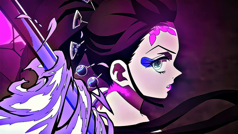 Demon Slayer Beautiful Nezuko Kamado Art Wallpapers - Wallpapers Clan