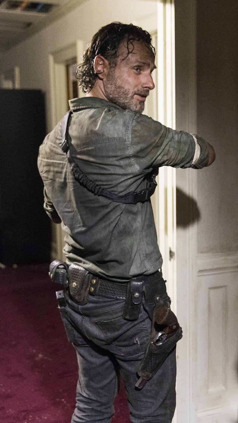 / TV Show The Walking Dead Phone , Andrew Lincoln, Norman Reedus, Rick Grimes, Daryl Dixon, HD phone wallpaper