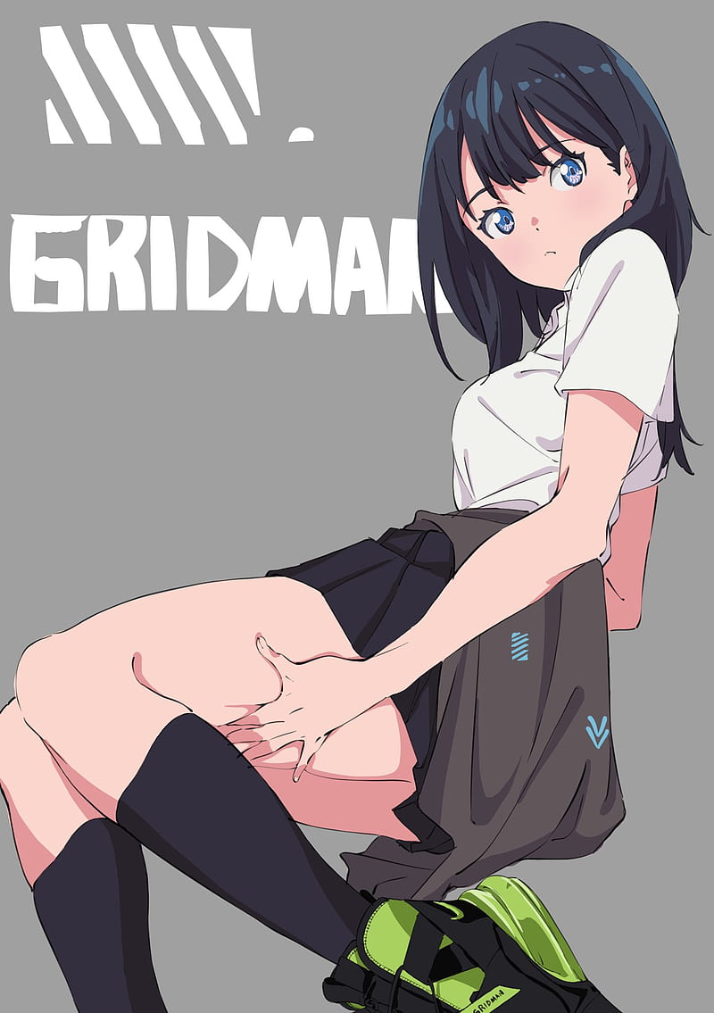 SSSS.GRIDMAN, anime, anime girls, Takarada Rikka, Kengo, HD phone wallpaper