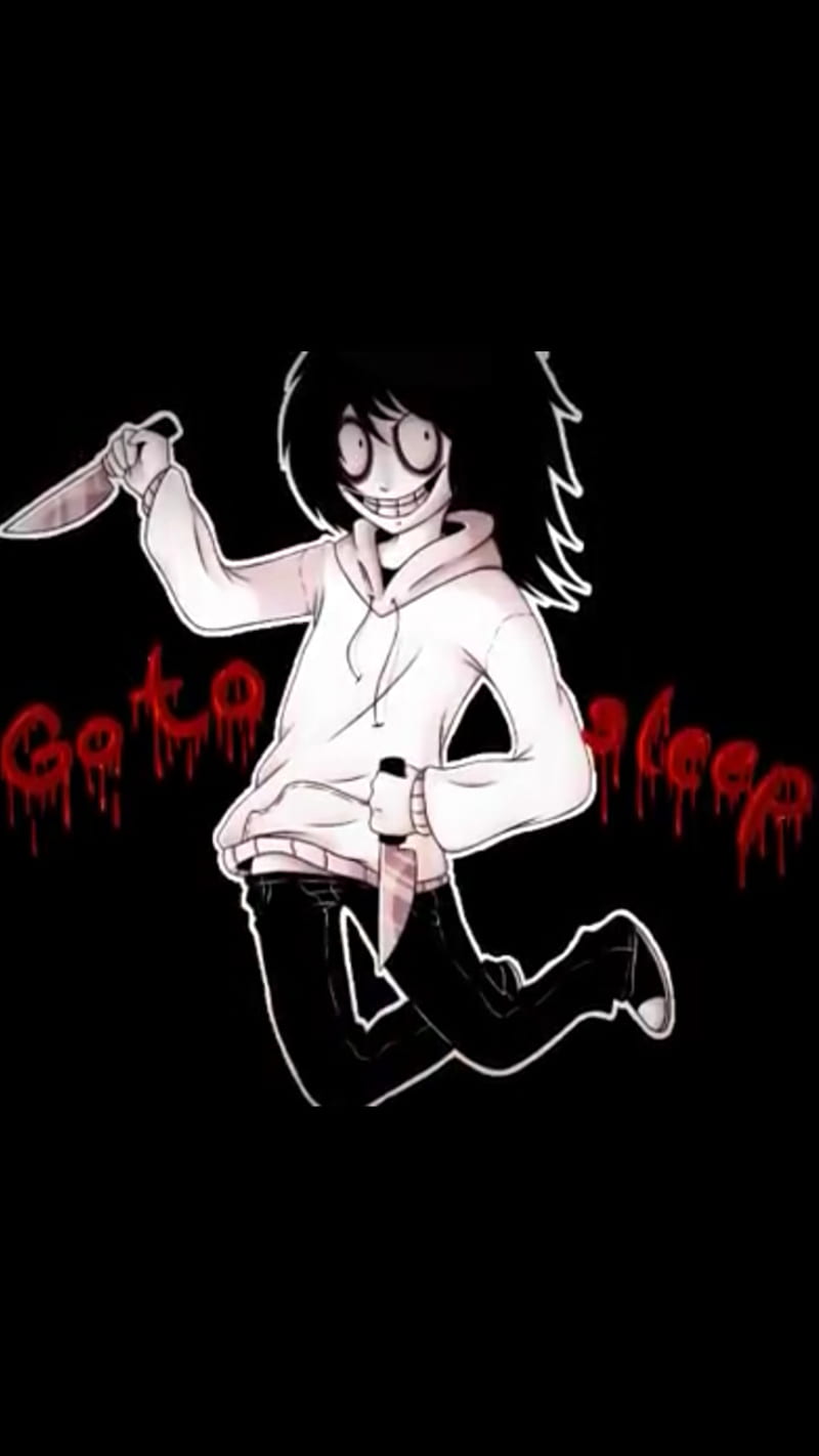 Download 'Go to Sleep' - Jeff the Killer in His Infamous Pose