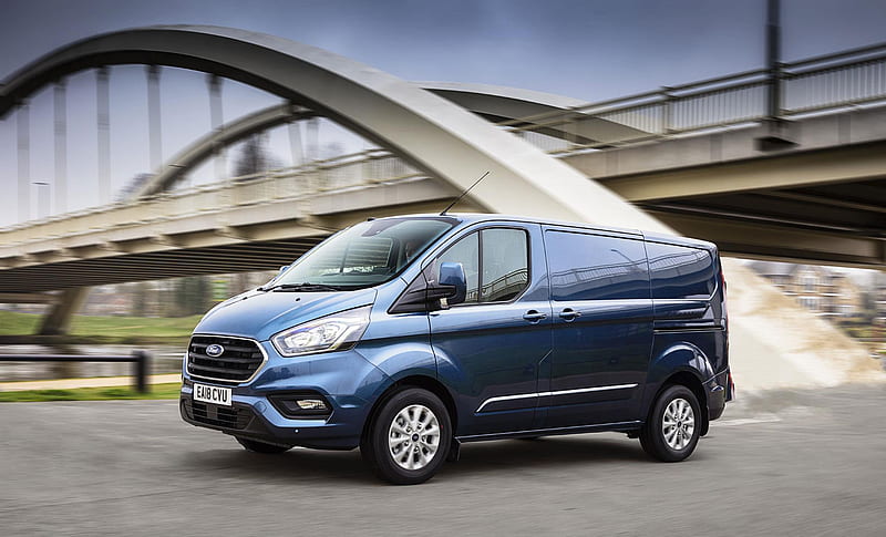 2019 Ford Transit Custom Van, Car, Hd Wallpaper 