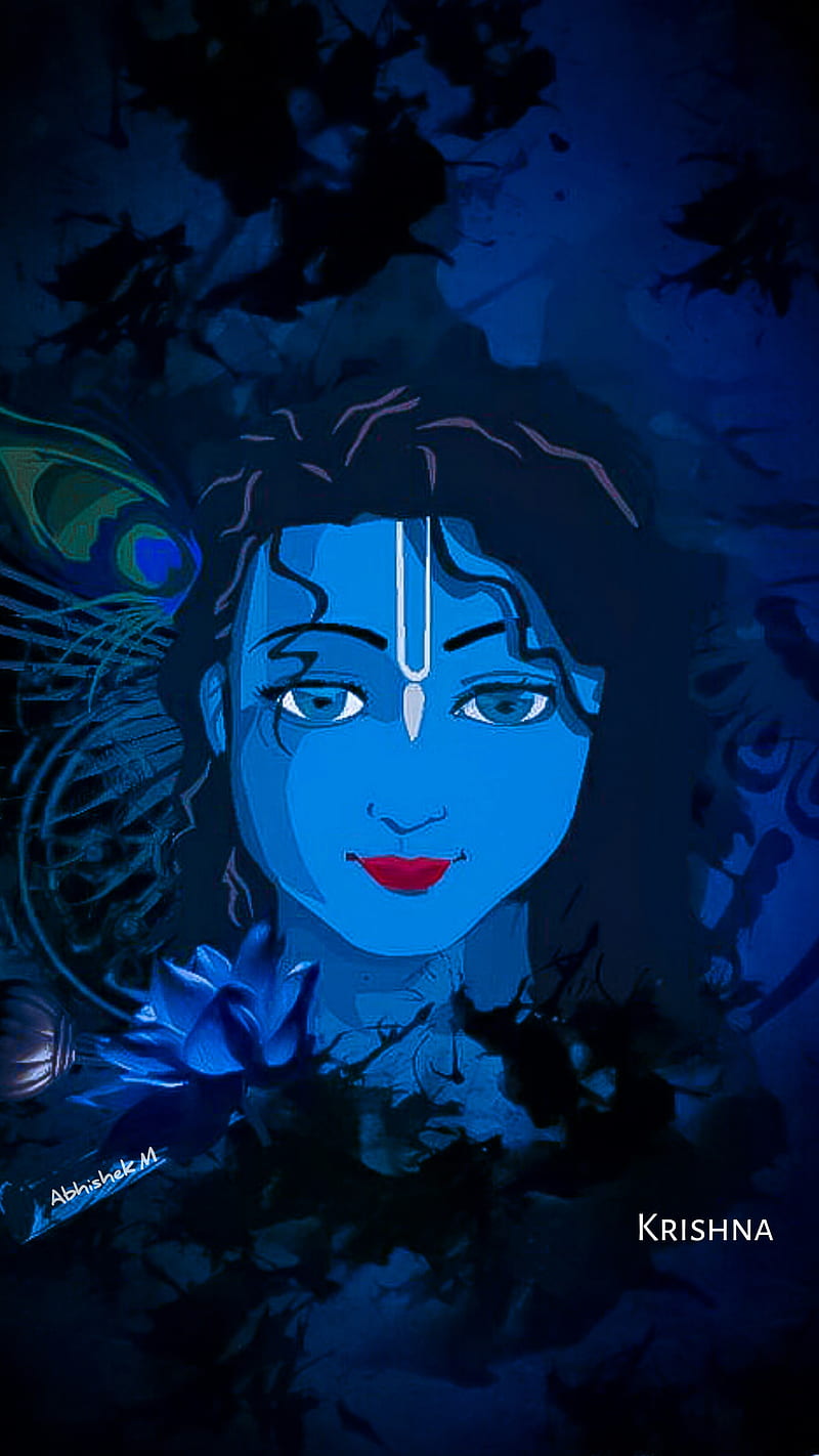 2K free download | Magical Krishna, lord krishna, hindu god, bhakti,  devotional, god, HD phone wallpaper | Peakpx