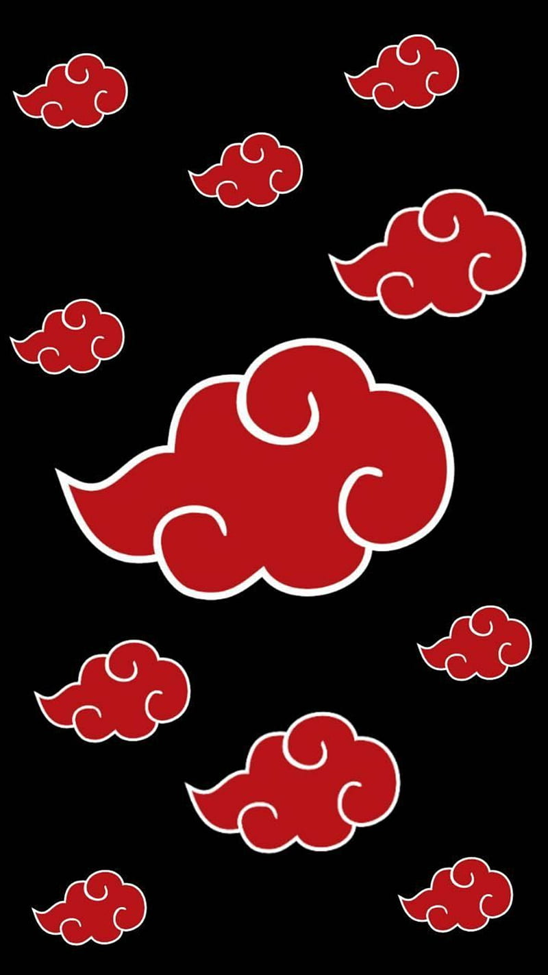 akatsuki emblema, naruto anime. naruto rosso nube arte isolato simbolo logo  vettore illustrazione. 29890086 Arte vettoriale a Vecteezy