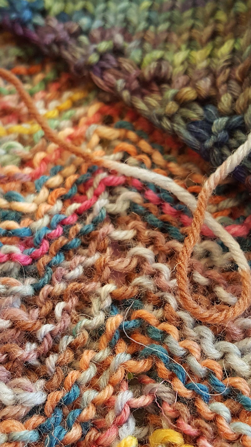 Knitting WIP, knit, yarn, HD phone wallpaper