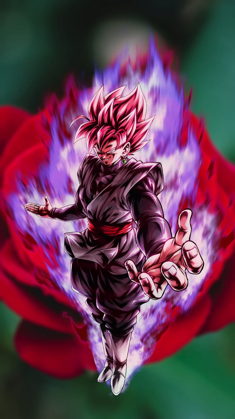 Rose Goku black, dbs, dbz, gokublack, HD phone wallpaper | Peakpx