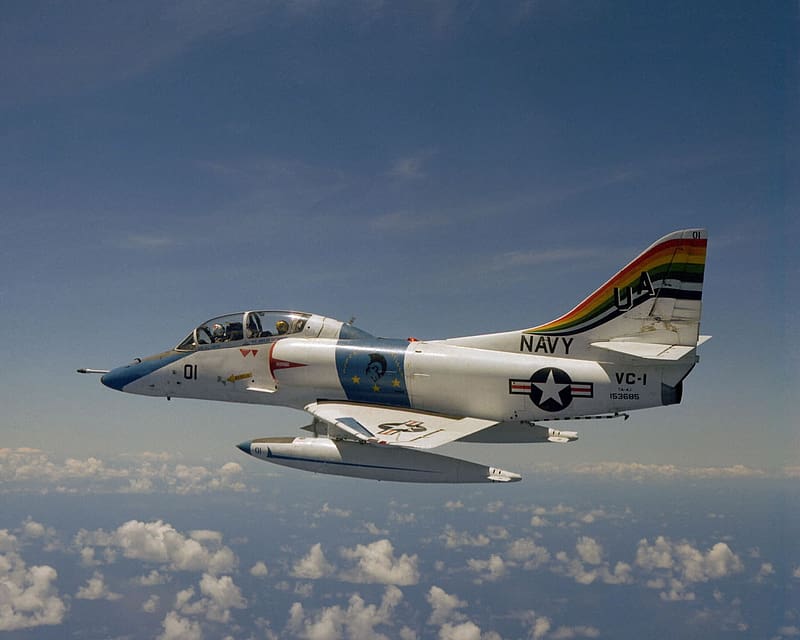 Military, Douglas A 4 Skyhawk, HD wallpaper