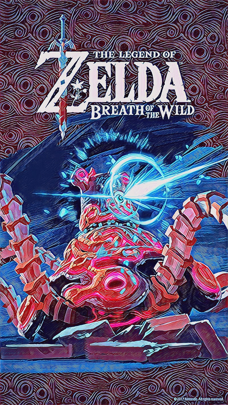 Gardian, breath of the wild, legend of zelda, HD phone wallpaper