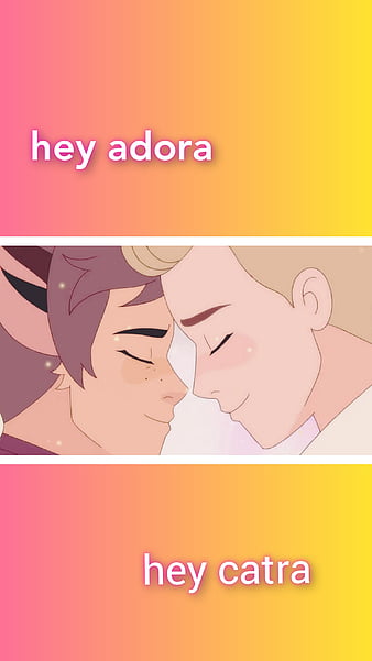 Hey does anyone have any cute Catradora wallpapers  Fandom