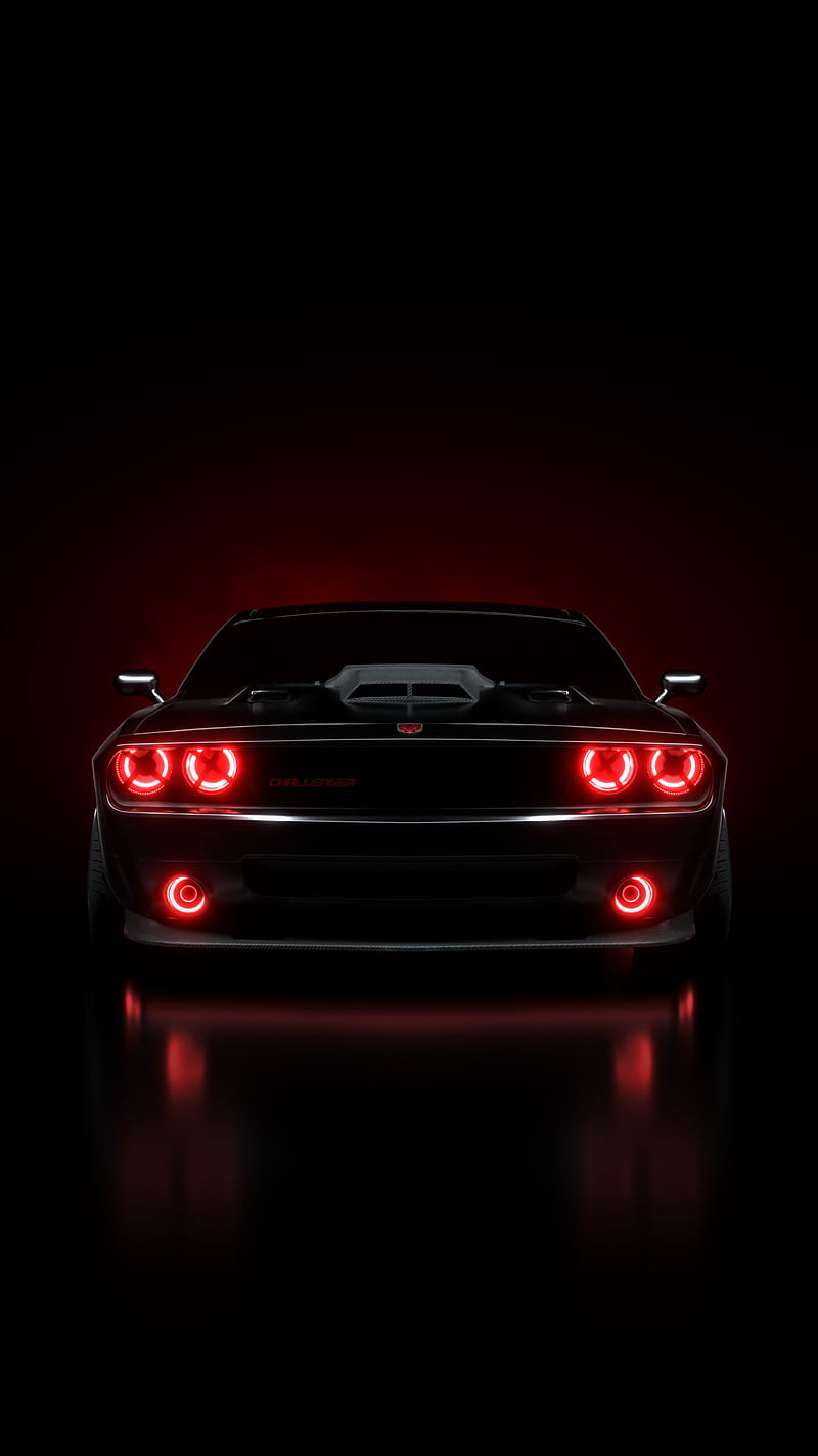 Dodge Race Car iPhone Wallpaper