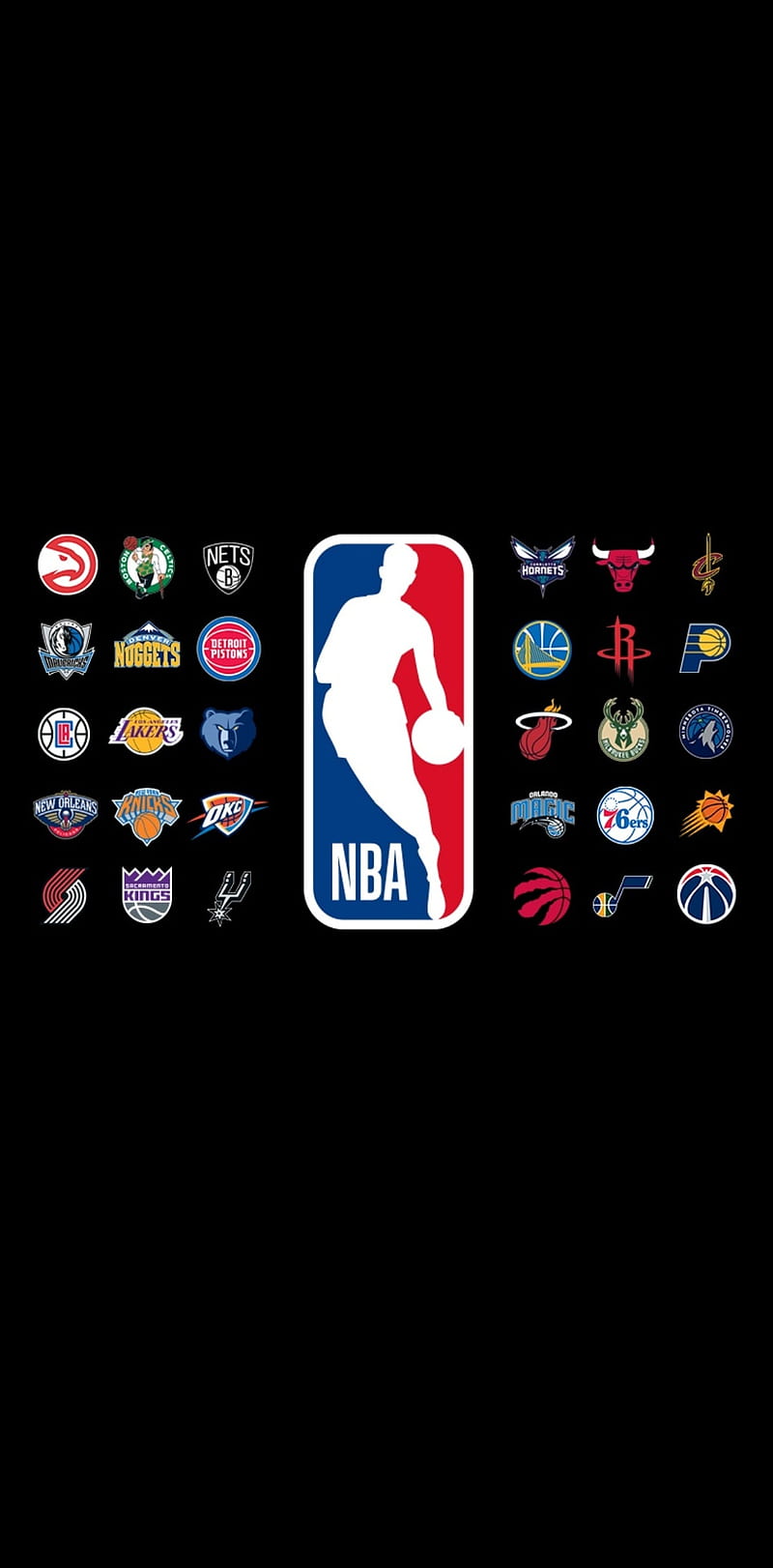 NBA all stars, allstars, basketball, black, logo, minimal, nba, esports, HD  phone wallpaper | Peakpx