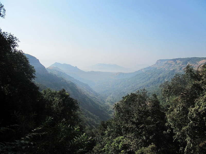 Matheran, hill station in India, Hilly, Scenery, Beauty, Nature, HD wallpaper
