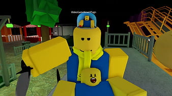 Download Take a Look at This Roblox Noob Wallpaper