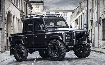 Land Rover Defender Big Foot, tuning, 4x4, 2018 cars, Project Kahn, SUVs, Land Rover Defender, Land Rover, HD wallpaper