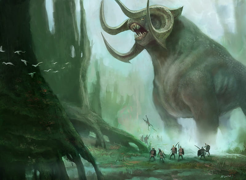 giants mythical creatures cartoon