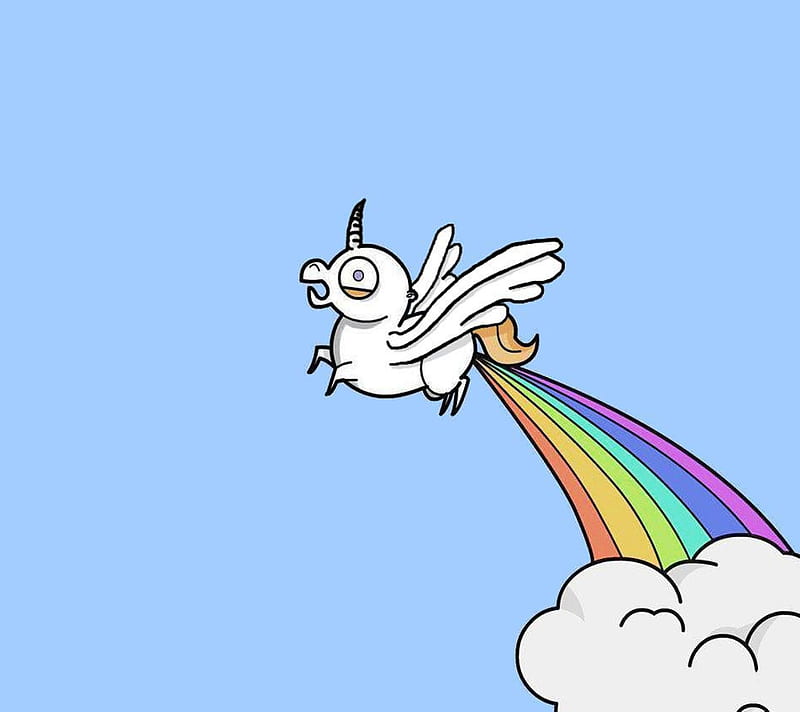 Unicorn4, flying, rainbow, unicorn, HD wallpaper | Peakpx