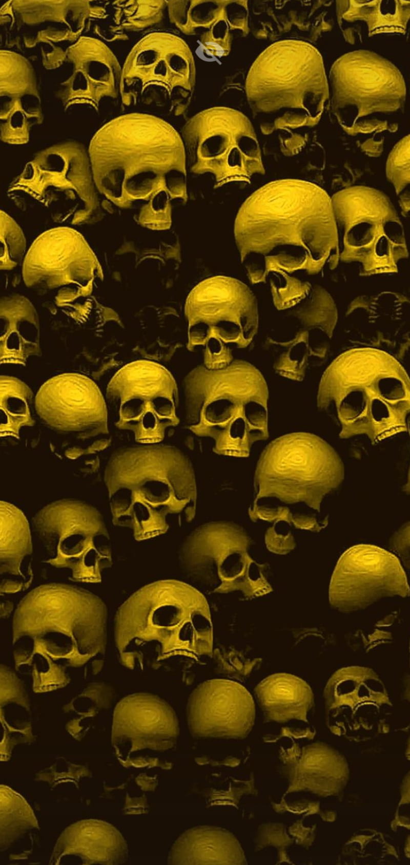 Yellow pee skulls, HD phone wallpaper | Peakpx