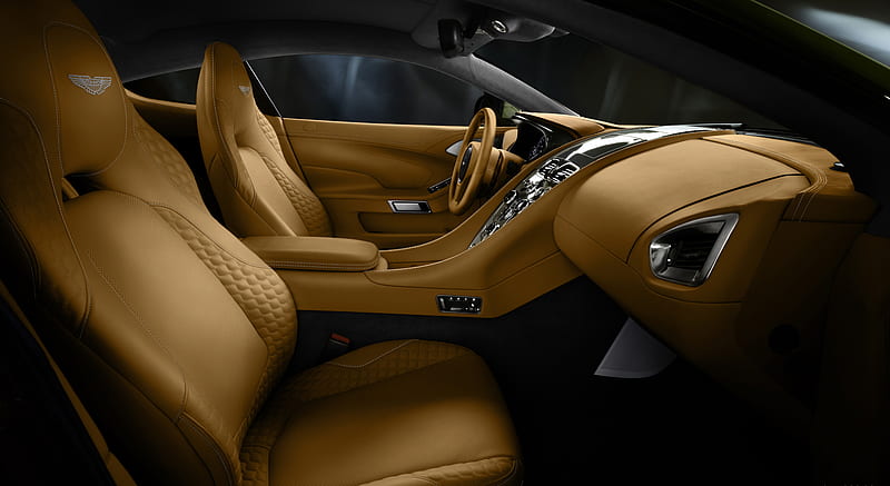 2013 Aston Martin Vanquish Kestrel Tan Interior , car, HD wallpaper