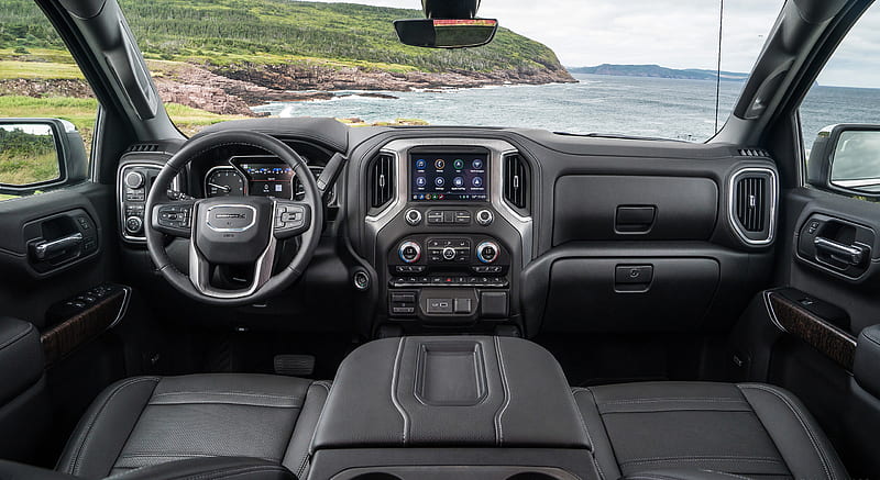 2019 GMC Sierra Denali - Interior, Cockpit , car, HD wallpaper