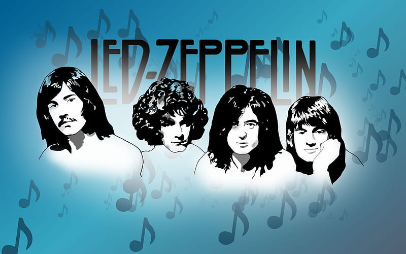 Zeppelin, group, music, led zeppelin, band, HD wallpaper