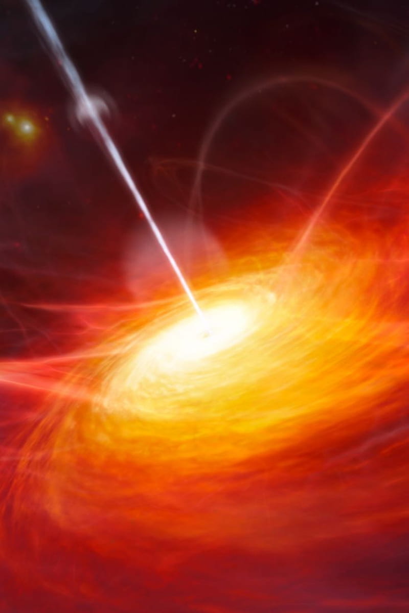 Red Blackhole Space. , , Amazing spaces, Gamma Ray Burst, HD phone wallpaper