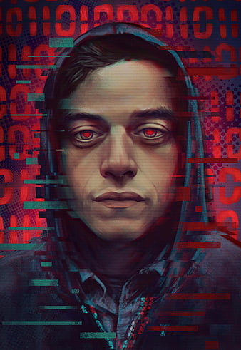 Rami Malek, Elliot (Mr. Robot), Mr. Robot, hackerman, hacking