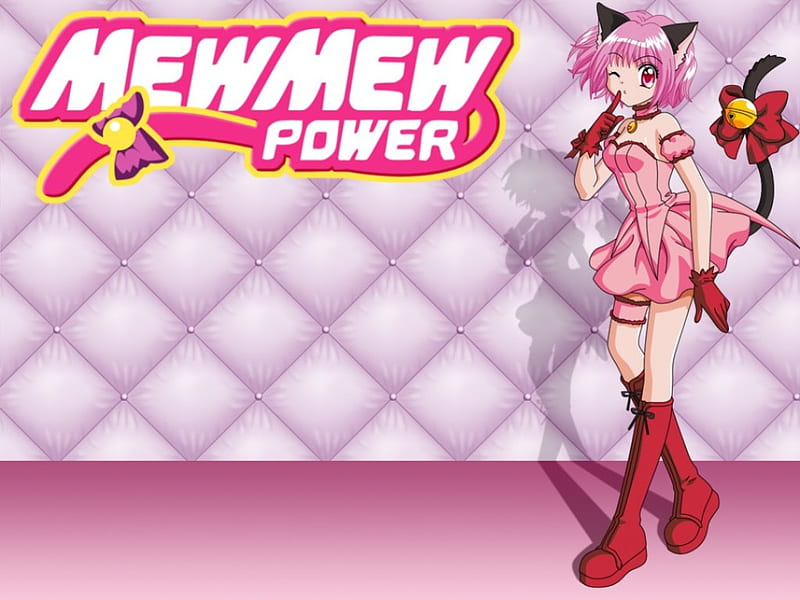 Mew Mew Power, Zoey, Pink, Cat, HD wallpaper