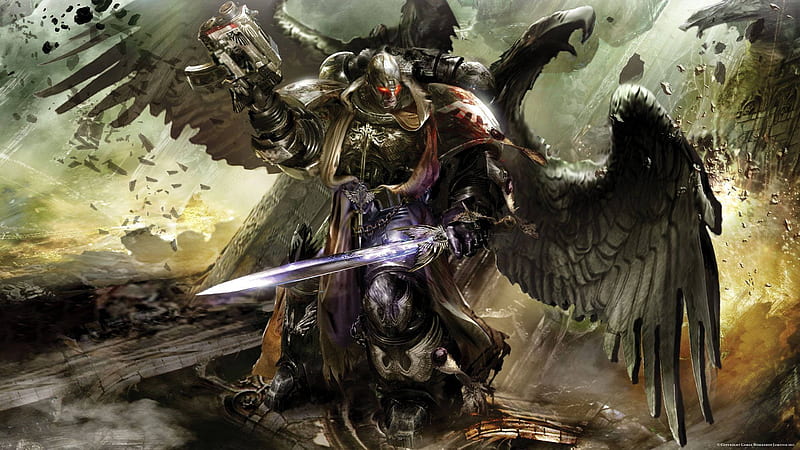 Warhammer 40k, Blood Angels, HD wallpaper
