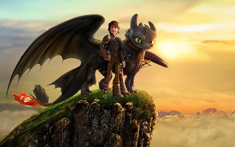 How To Train Your Dragon 3, how-to-train-your-dragon, movies, animated-movies, dragon, night-fury, HD wallpaper