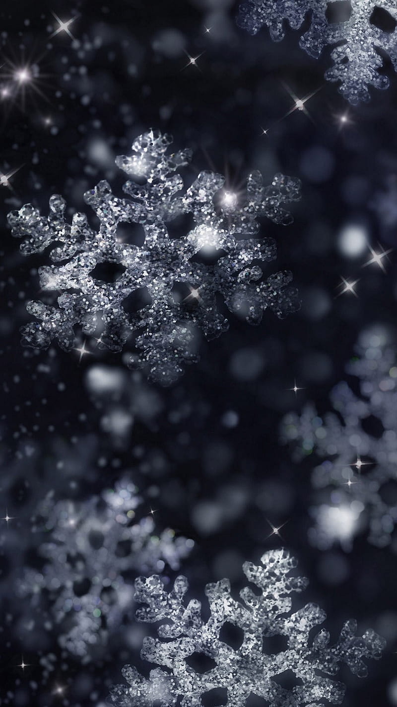 Snow Flake, holiday, white, winter, HD phone wallpaper