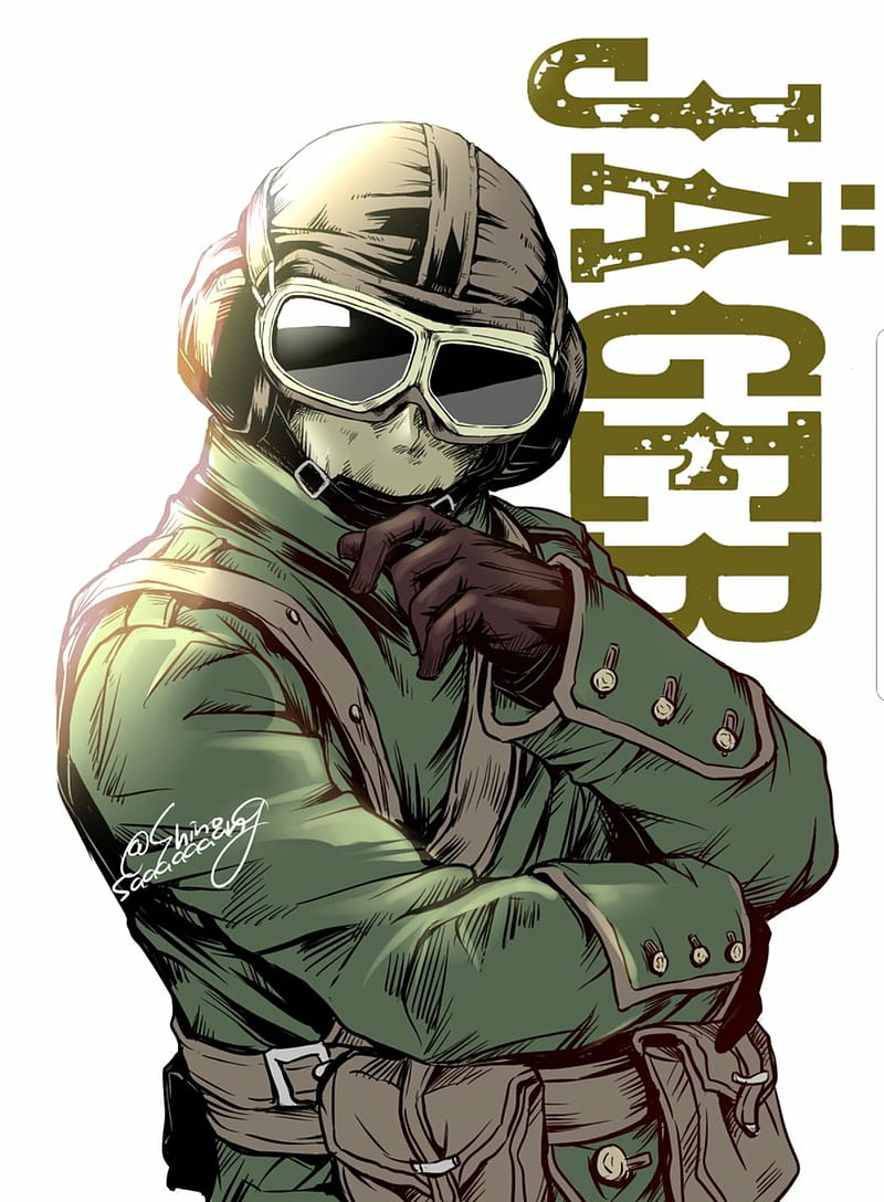 Jager Elite Skin R6S, gaming, rainbow six siege, HD phone wallpaper