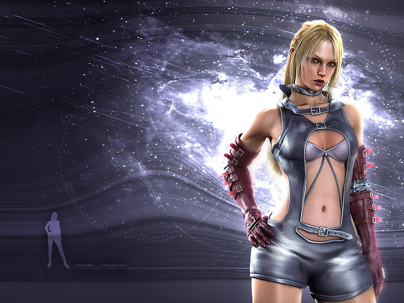 Nina, action, video game, sexy, adventure, fantasy, warrior, girl, anime, hot, death by degrees, beauty, HD wallpaper