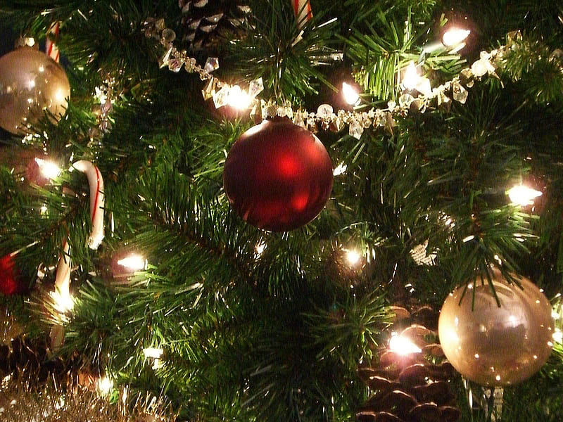 Christmas balls, nice, balls, christmas, decorations, lights, decor, HD ...