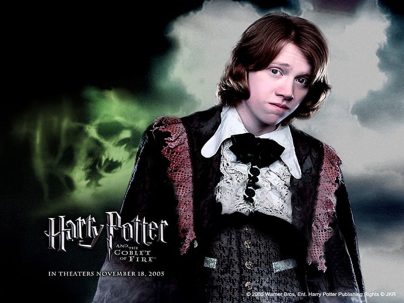 ron, the, harry, potter, fire, goblet, HD wallpaper