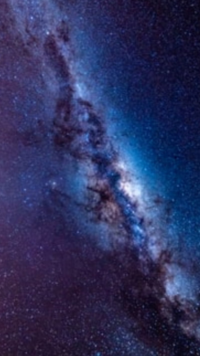 Galaxy , 2018, blue, dark, edge, note, plus, space, star, HD phone wallpaper